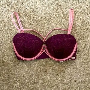 PINK Victoria’s Secret Date Push Up Padded Bra